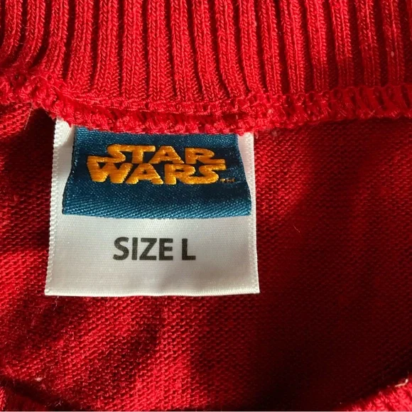 Star Wars Darth Vader Stormtroopers Ugly Christmas Sweater Sz Large Unisex (F1) - Picture 5 of 6